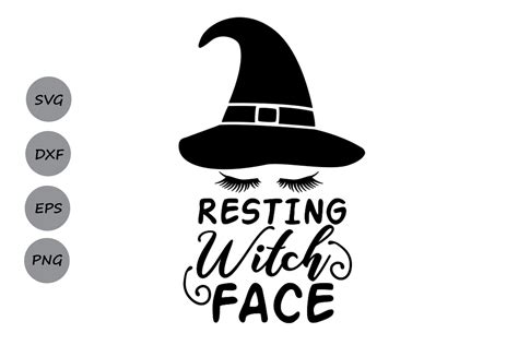 Head witch ruler svg